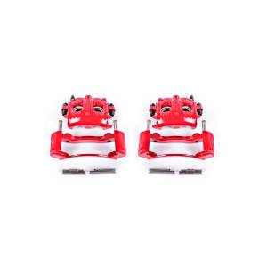 Power Stop - Power Stop HIGH-TEMP RED POWDER COATED CALIPERS (PAIR) - S4652 - Image 2