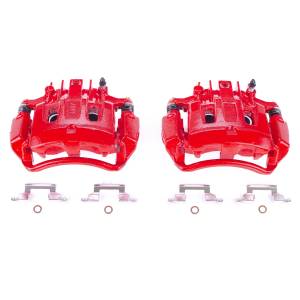 Power Stop - Power Stop HIGH-TEMP RED POWDER COATED CALIPERS (PAIR) - S4690 - Image 2