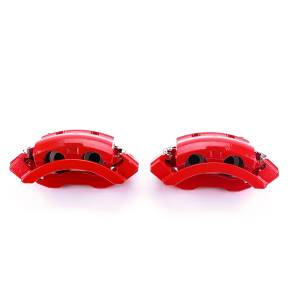Power Stop - Power Stop HIGH-TEMP RED POWDER COATED CALIPERS (PAIR) - S4748 - Image 2