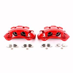 Power Stop - Power Stop HIGH-TEMP RED POWDER COATED CALIPERS (PAIR) - S4790 - Image 2