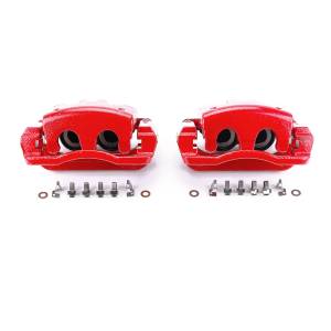 Power Stop - Power Stop HIGH-TEMP RED POWDER COATED CALIPERS (PAIR) - S4920 - Image 2