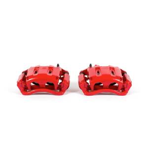 Power Stop - Power Stop HIGH-TEMP RED POWDER COATED CALIPERS (PAIR) - S4996 - Image 2