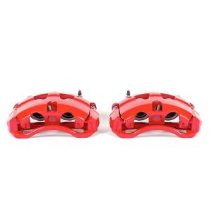 Power Stop - Power Stop HIGH-TEMP RED POWDER COATED CALIPERS (PAIR) - S5072 - Image 2