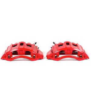 Power Stop - Power Stop HIGH-TEMP RED POWDER COATED CALIPERS (PAIR) - S5074 - Image 2