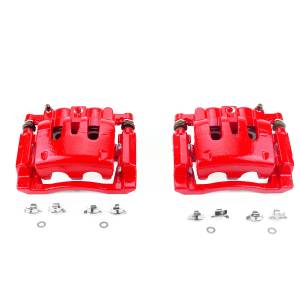 Power Stop - Power Stop HIGH-TEMP RED POWDER COATED CALIPERS (PAIR) - S5076 - Image 2