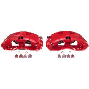 Power Stop - Power Stop HIGH-TEMP RED POWDER COATED CALIPERS (PAIR) - S5404 - Image 2