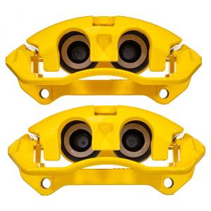 Power Stop HIGH-TEMP YELLOW POWDER COATED CALIPERS (PAIR) - S5404YLW