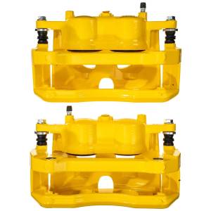 Power Stop - Power Stop HIGH-TEMP YELLOW POWDER COATED CALIPERS (PAIR) - S5404YLW - Image 2