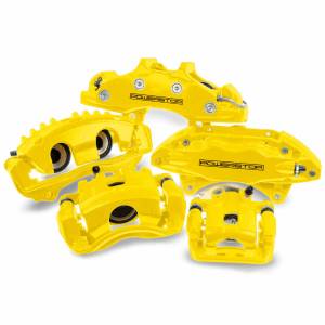 Power Stop - Power Stop HIGH-TEMP YELLOW POWDER COATED CALIPERS (PAIR) - S5404YLW - Image 4