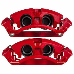 Power Stop - Power Stop HIGH-TEMP RED POWDER COATED CALIPERS (PAIR) - S5472 - Image 2