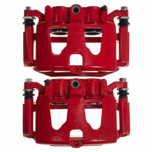 Power Stop - Power Stop HIGH-TEMP RED POWDER COATED CALIPERS (PAIR) - S5472 - Image 4