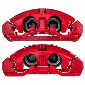 Power Stop - Power Stop HIGH-TEMP RED POWDER COATED CALIPERS (PAIR) - S5486 - Image 2