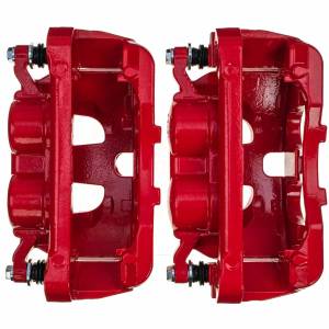 Power Stop - Power Stop HIGH-TEMP RED POWDER COATED CALIPERS (PAIR) - S5486 - Image 3