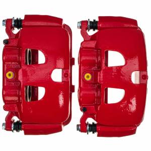 Power Stop - Power Stop HIGH-TEMP RED POWDER COATED CALIPERS (PAIR) - S5486 - Image 4