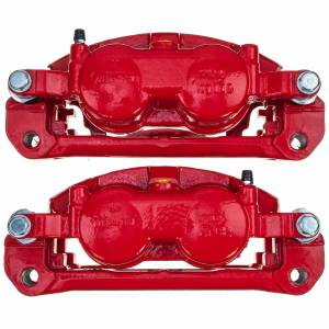 Power Stop - Power Stop HIGH-TEMP RED POWDER COATED CALIPERS (PAIR) - S5486 - Image 6