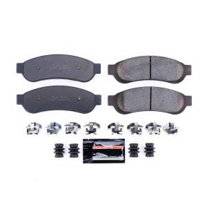 Power Stop - Power Stop Z23 EVOLUTION SPORT CARBON-FIBER BRAKE PADS W/HARDWARE - Z23-1067 - Image 2