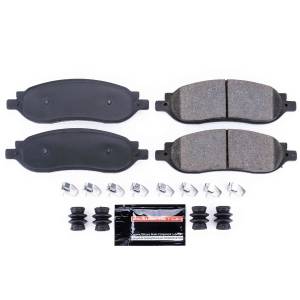 Power Stop - Power Stop Z23 EVOLUTION SPORT CARBON-FIBER BRAKE PADS W/HARDWARE - Z23-1068 - Image 2