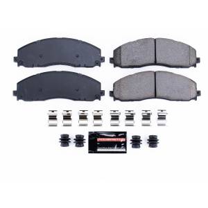 Power Stop - Power Stop Z23 EVOLUTION SPORT CARBON-FIBER BRAKE PADS W/HARDWARE - Z23-1680 - Image 2