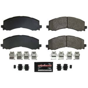 Power Stop - Power Stop Z23 EVOLUTION SPORT CARBON-FIBER BRAKE PADS W/HARDWARE - Z23-2382 - Image 1