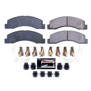 Power Stop - Power Stop Z23 EVOLUTION SPORT CARBON-FIBER BRAKE PADS W/HARDWARE - Z23-756 - Image 2