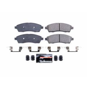 Power Stop - Power Stop Z23 EVOLUTION SPORT CARBON-FIBER BRAKE PADS W/HARDWARE - Z23-757 - Image 2