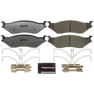 Power Stop - Power Stop Z36 TRUCK/TOW CARBON-FIBER CERAMIC BRAKE PADS W/HARDWARE - Z36-1066 - Image 2