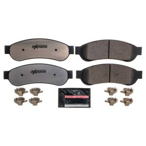 Power Stop - Power Stop Z36 TRUCK/TOW CARBON-FIBER CERAMIC BRAKE PADS W/HARDWARE - Z36-1067 - Image 2