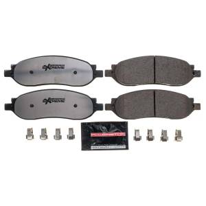 Power Stop - Power Stop Z36 TRUCK/TOW CARBON-FIBER CERAMIC BRAKE PADS W/HARDWARE - Z36-1068 - Image 2