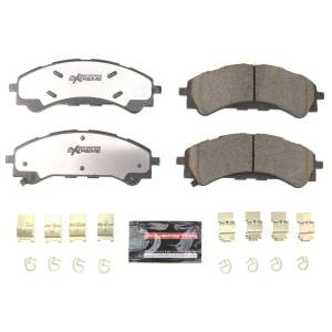 Power Stop - Power Stop Z36 TRUCK/TOW CARBON-FIBER CERAMIC BRAKE PADS W/HARDWARE - Z36-2216 - Image 2