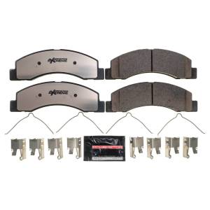 Power Stop - Power Stop Z36 TRUCK/TOW CARBON-FIBER CERAMIC BRAKE PADS W/HARDWARE - Z36-756 - Image 2