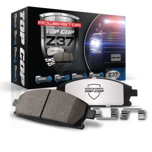 Power Stop Z37 TOP COP CARBON-FIBER CERAMIC BRAKE PADS W/HARDWARE - Z37-2382