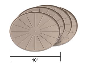 Weathertech Round Coaster Set,  Terracotta - 8A10CSTTC