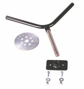 Fabtech Spare Tire Mount Kit,  Flat Spare Tire - FTT10001BK