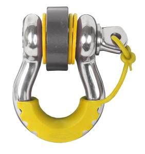 Daystar D-Ring Lockers And Shackle Isolators,  Yellow - KU70058YL