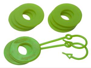 Daystar D-Ring Lockers And Shackle Isolators,  6 Washers/2 Locker Washers - KU70059FG