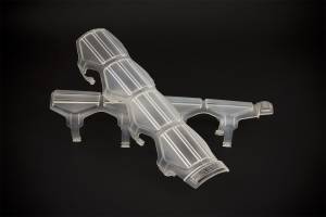 Daystar Universal Shock And Steering Stabilizer Armor,  Clear - KU71112CL