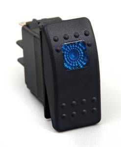 Daystar Rocker Switch,  Blue Light - KU80011