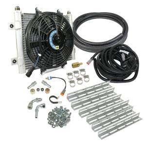 BD Diesel - BD Diesel Xtruded Auxiliary Transmission Oil Cooler Kit,  3/8in. Tubing - 1030606-3/8 - Image 1