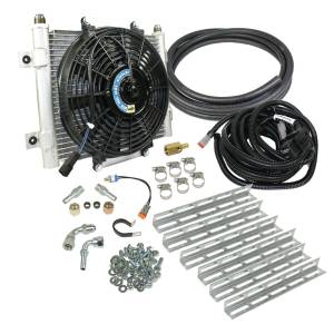 BD Diesel Xtruded Auxiliary Transmission Oil Cooler Kit,  5/16in. Tubing - 1030606-5/16