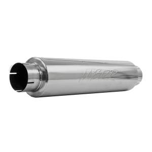 MBRP Exhaust Armor Plus Quiet Tone Diesel Muffler,  Round - M1004S