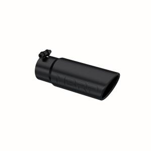 MBRP Exhaust Armor BLK Exhaust Tip,  3 in. Inlet Diameter - T5115BLK