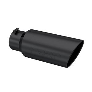 MBRP Exhaust Armor BLK Exhaust Tip,  5 in. Inlet Diameter - T5127BLK