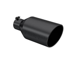 MBRP Exhaust Armor BLK Exhaust Tip,  4 in. Inlet Diameter - T5128BLK