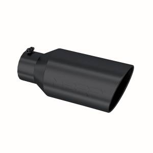 MBRP Exhaust Armor BLK Exhaust Tip,  5 in. Inlet Diameter - T5129BLK