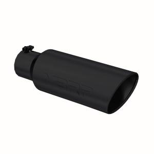 MBRP Exhaust Armor BLK Exhaust Tip,  4 in. Inlet Diameter - T5130BLK