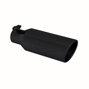 MBRP Exhaust Armor BLK Garage Parts Exhaust Tip,  2.5 in. Inlet Diameter - T5150BLK