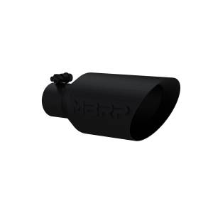 MBRP Exhaust Armor BLK Exhaust Tip,  2.5 in. Inlet Diameter - T5161BLK