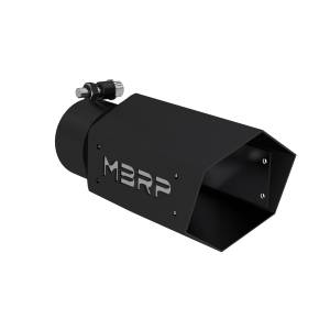 MBRP Exhaust Armor BLK Exhaust Tip,  3 in. Inlet Diameter - T5169BLK