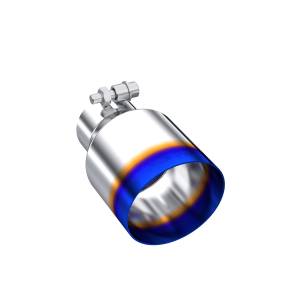 MBRP Exhaust Armor Pro Burnt End Tip,  T304 Stainless Steel - T5176BE