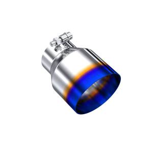 MBRP Exhaust Armor Pro Burnt End Tip,  T304 Stainless Steel - T5180BE
